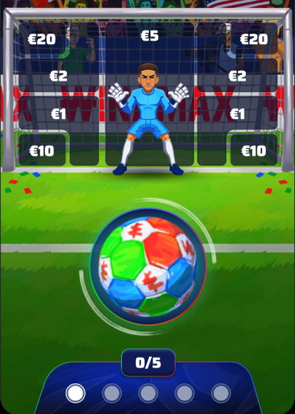 Jeu Winamax Penalty World 