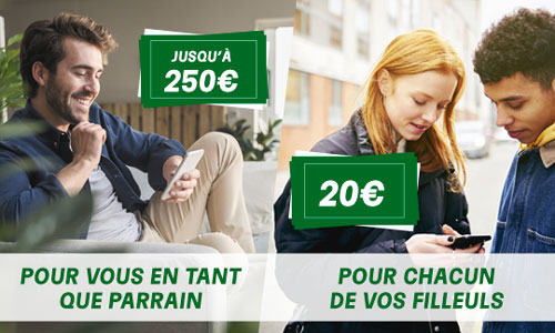 Offre de parrainage Pmu