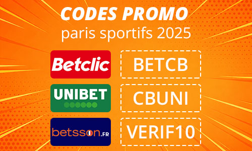 Code promo paris sportifs 2025
