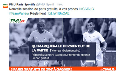 Jeu Twitter Pmu