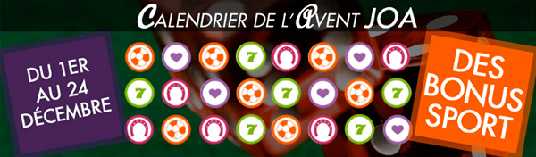 Calendrier de l'Avent Joaonline