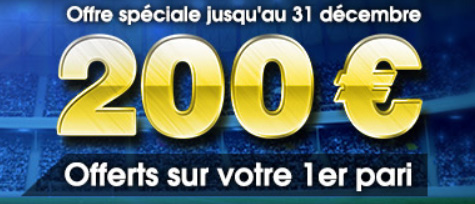 Bonus de 200 euros chez Netbet