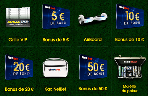 Calendrier de l'Avent Netbet