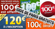 Tous les bonus en paris sportifs