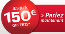 Logo Pmu du bonus de 150 euros
