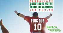Le Pmu offre le meilleur bonus de parrainage
