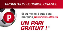 Promotion seconde chance chez Pmu