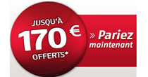 Nouveau bonus de 170 euros chez Pmu