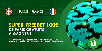 Concours Twitter avec Unibet